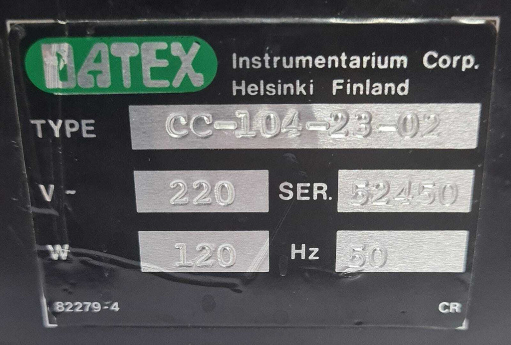 Datex Cardiocap COS-104-23-00 CC-104-23-02 Patient Monitor - FOR PARTS