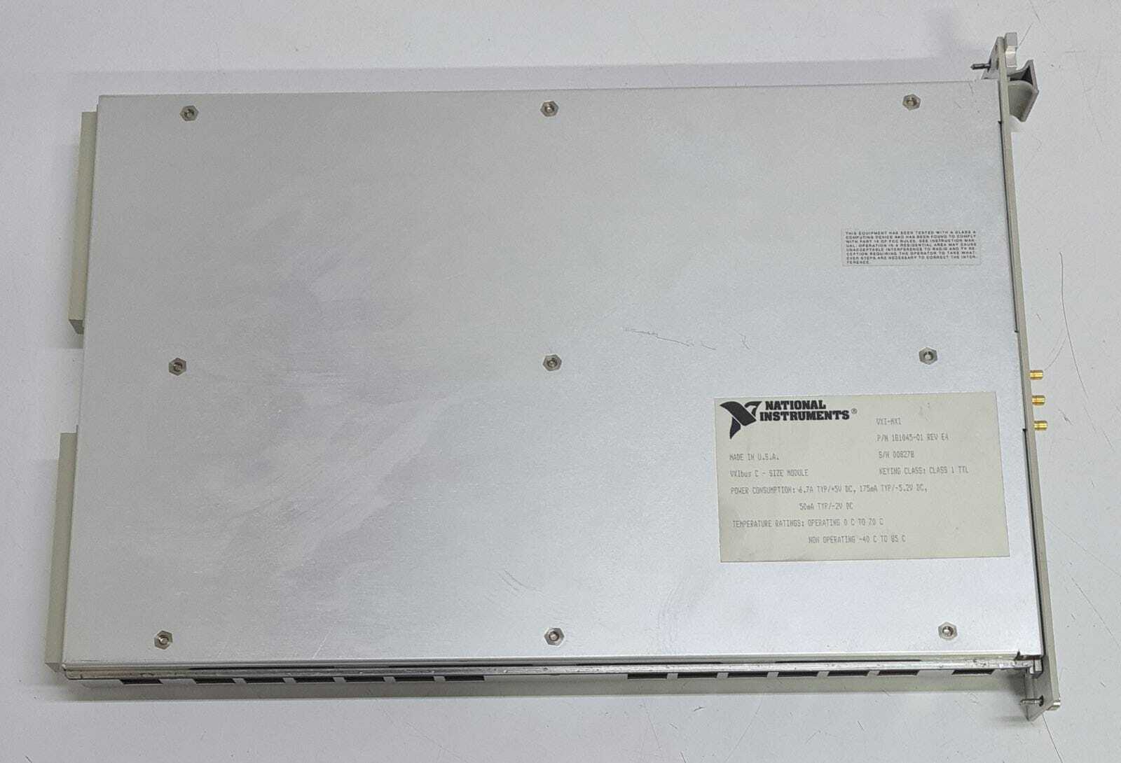 National Instruments VXI-MXI 181045-01 REV E4 VXIbus C Interface Module Plug-in