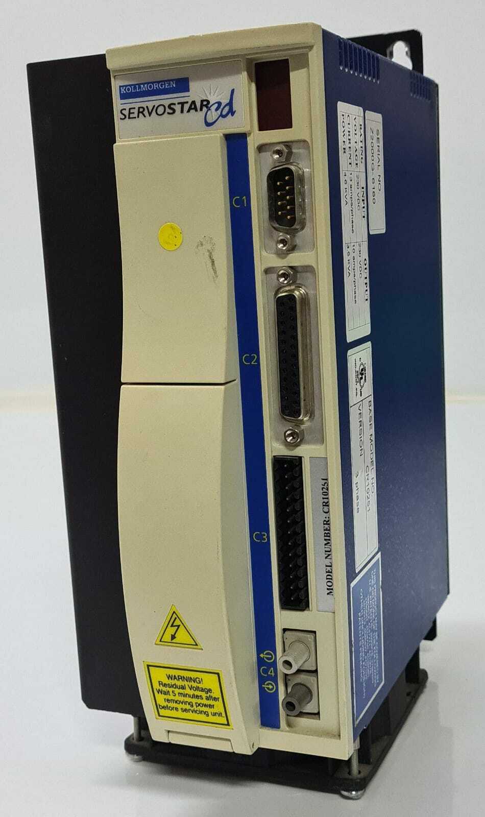 Kollmorgen SERVOSTAR CD CR10251 Servo Drive 3 Phase
