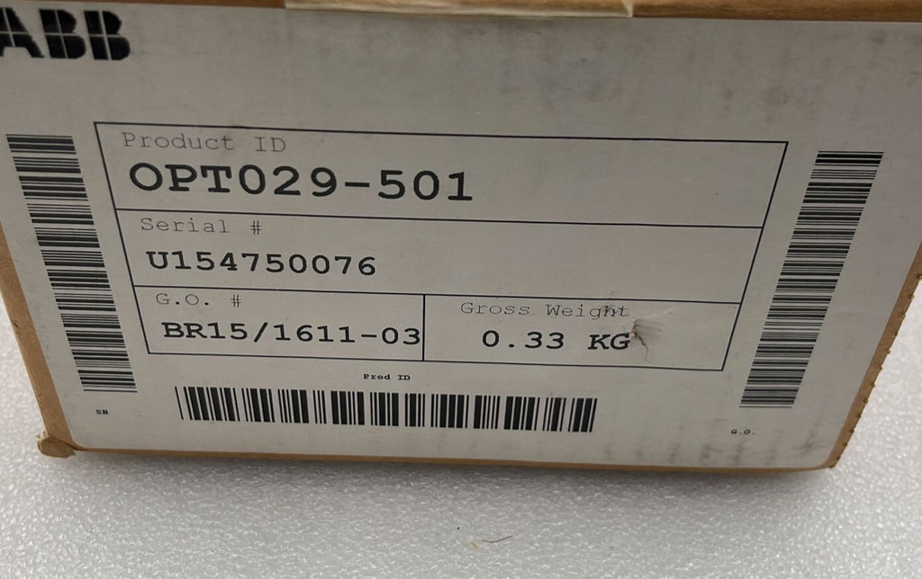 *NEW* ABB OPT029-501 Four Channel Encoder Splitter