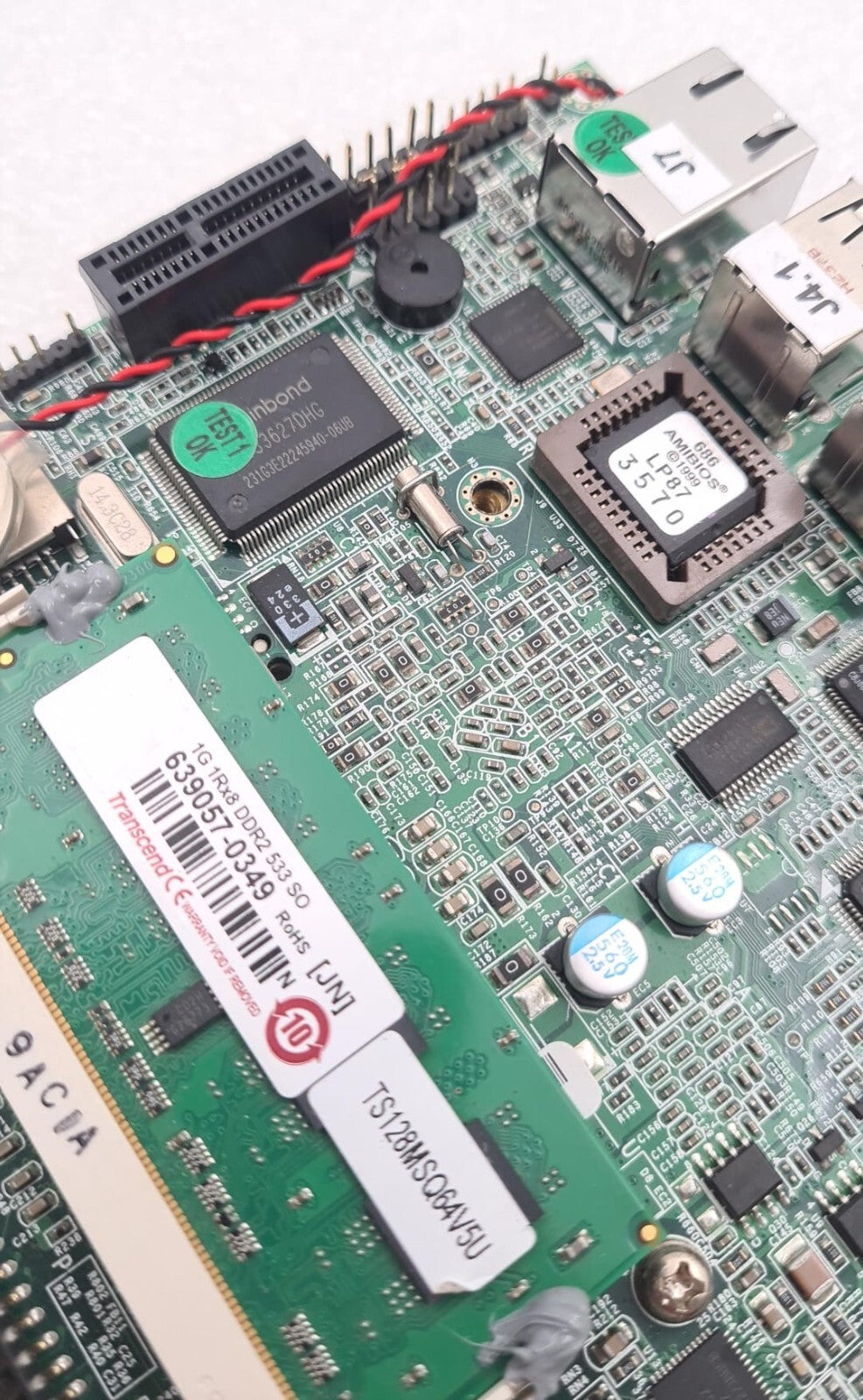 ADVANTECH B9307014AB18044822 Mainboard W/ 1G DDR2 & SQflash 1GB