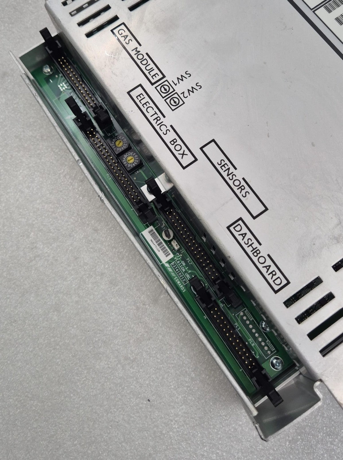 EDWARDS STANDARD Control Module NRB4-50-945 INTEL 1000 PROCESS PCB D37410212
