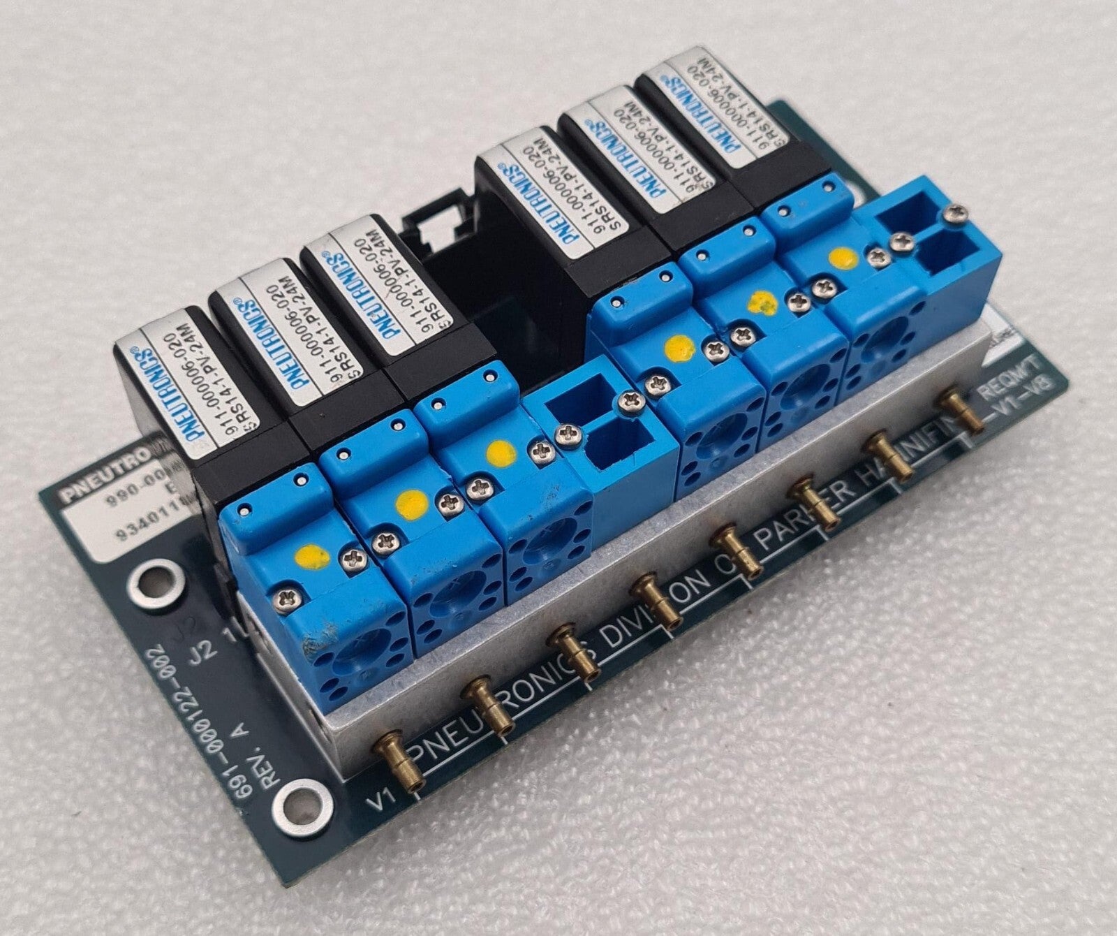 PNEUTRONICS 990-000304-008 9340118 Control Board PARKER HANNIFIN 691-000122-002