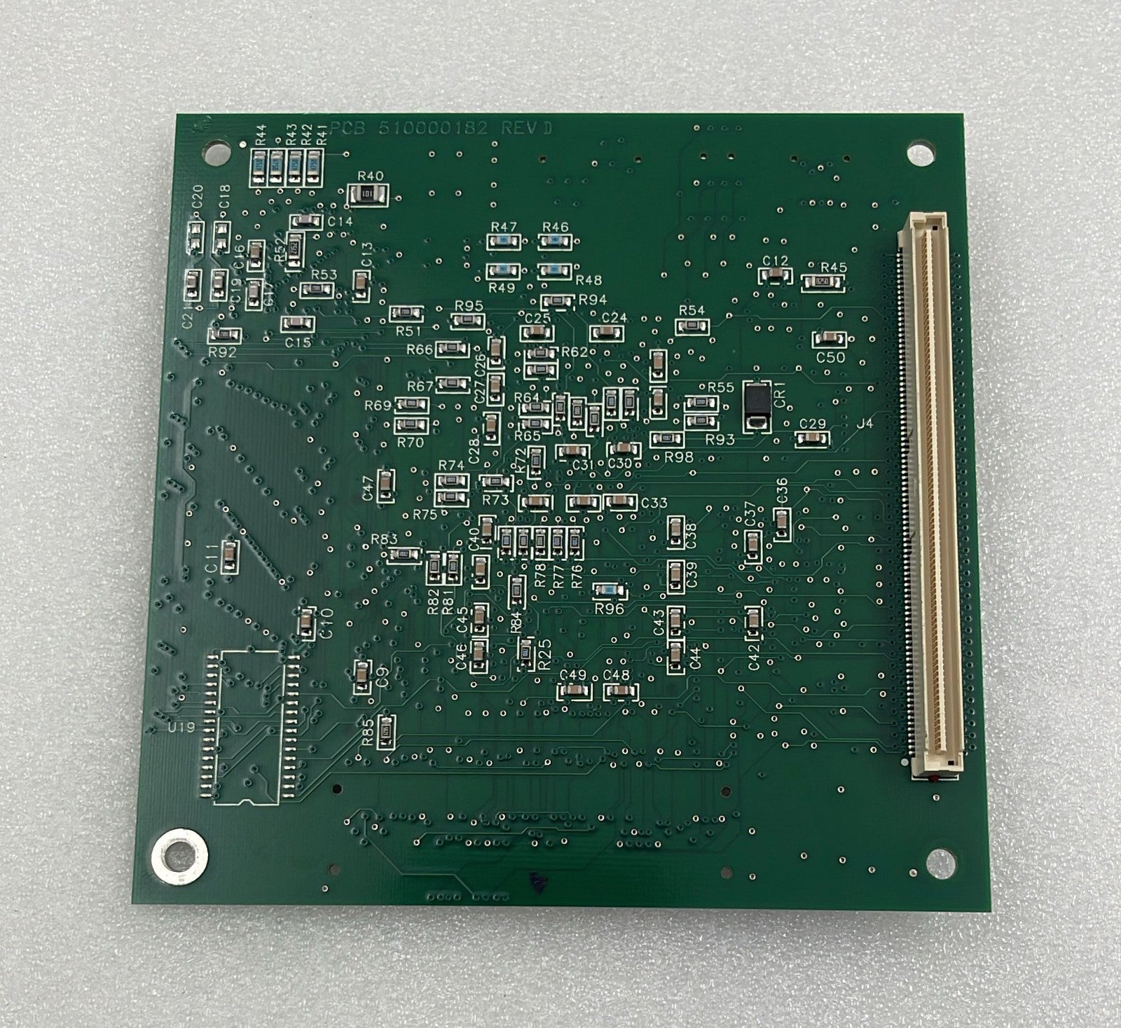 Waters 210000182 PCB back side with edge connector