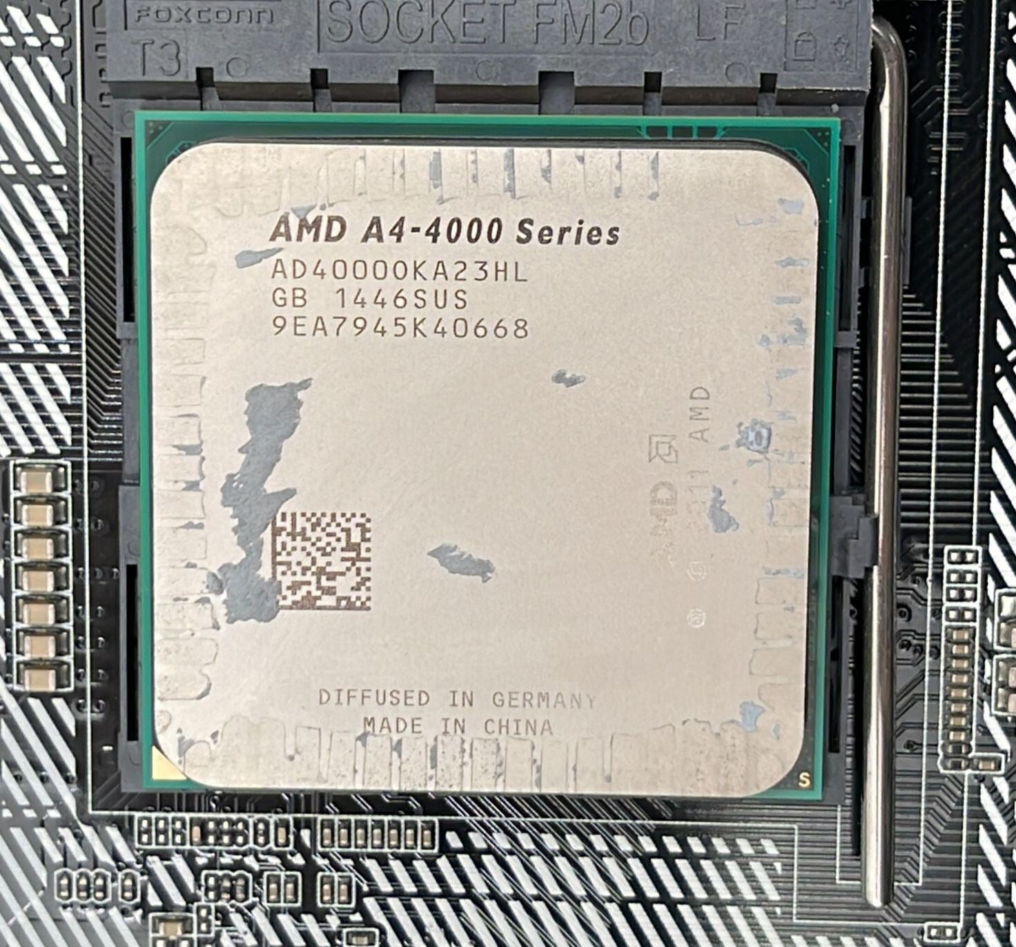 ASUS A88XM-E/USB 3.1 Motherboard W/ AMD A4-4000 CPU