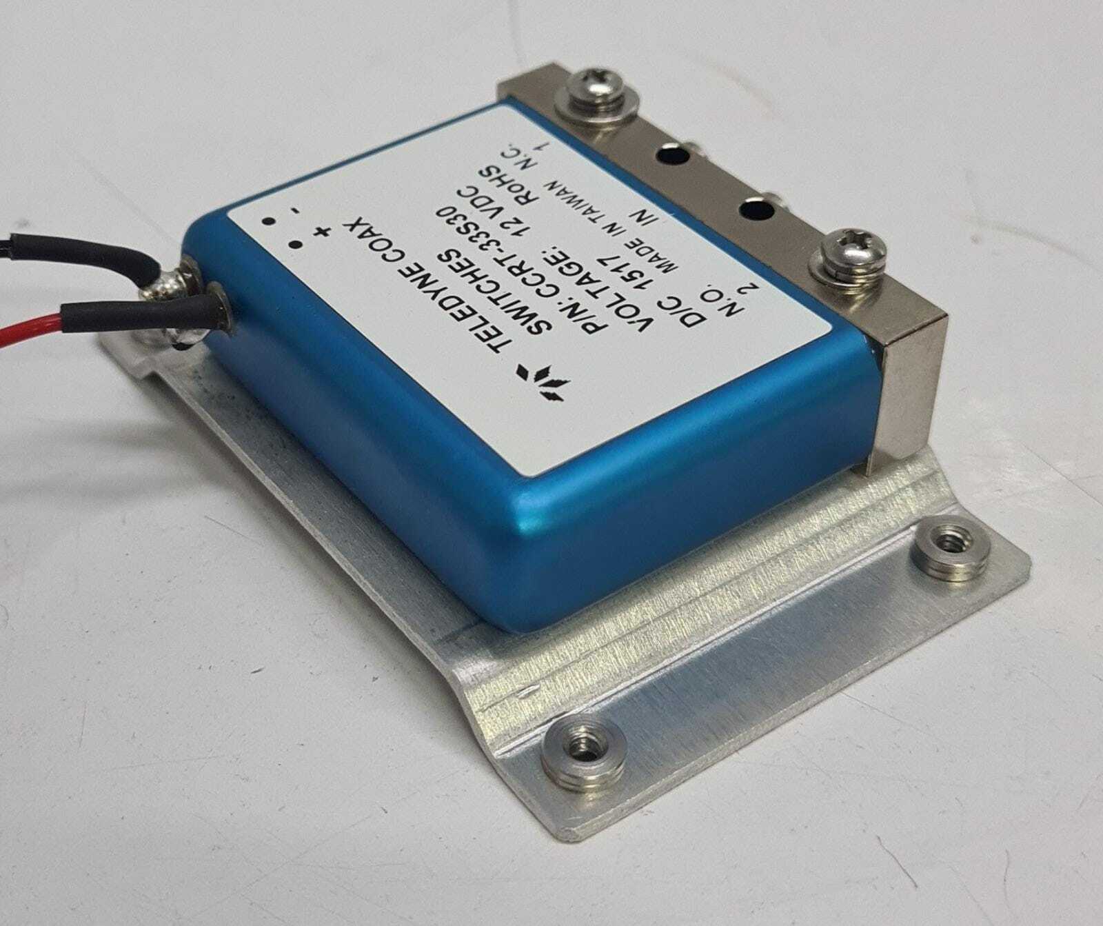 TELEDYNE Relays COAX Switches CCRT-33S30 12 VDC RF Microwave switch