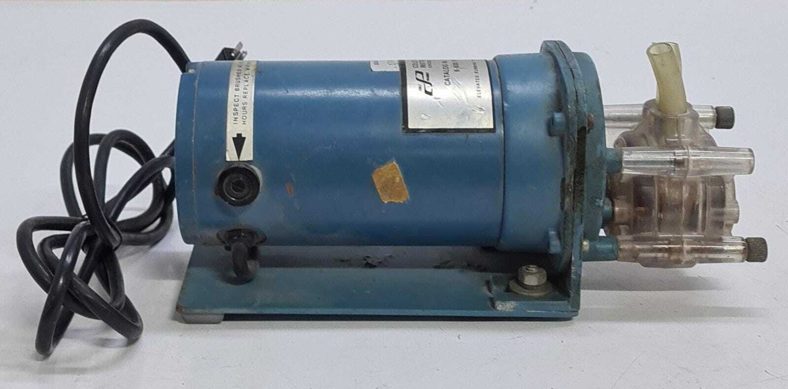 Cole-Parmer 7554-00 Master-Flex Variable Speed Drive W/ Peristaltic Pump 7018-20