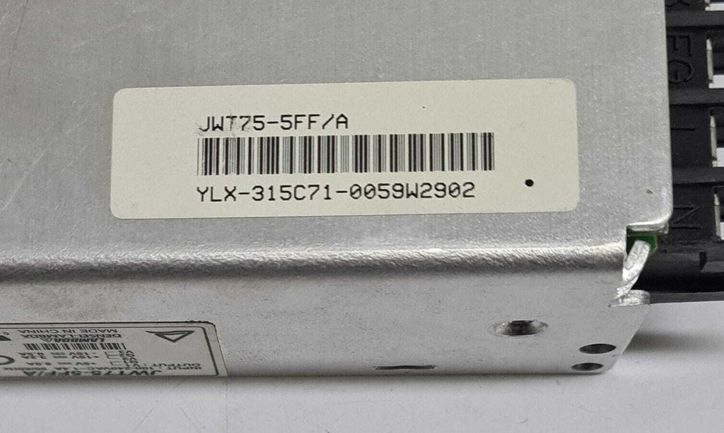 Densei-Lambda JWT75-5FF/A JWT755FFA Power Supply 100-240VAC 1.4A