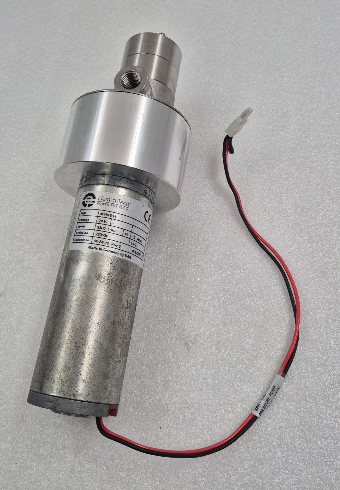 KAG Fluid-o-Tech Pump M48X60/I 3300 1/min