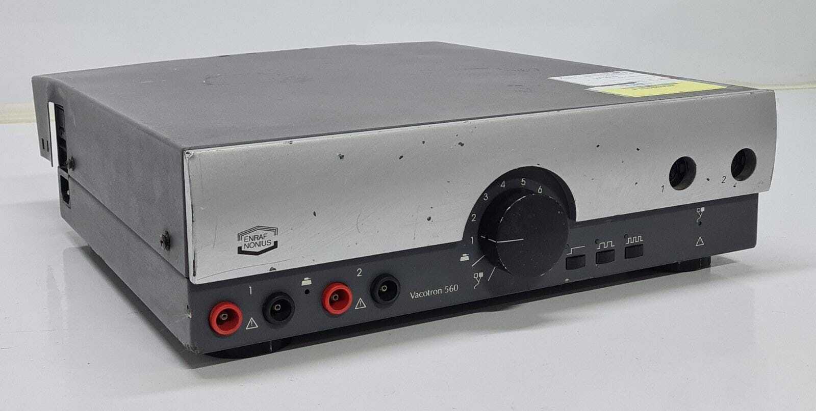 Enraf Nonius Vacotron 560 NR 1490.936 Muscle Simulator Electrotherapy Vacuum