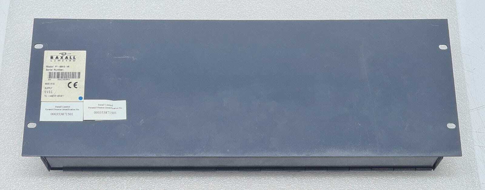 BAXALL PY-48M16-HR PYRAMID MATRIX MatrixPY-48M 48M16 CCTV Control Panel