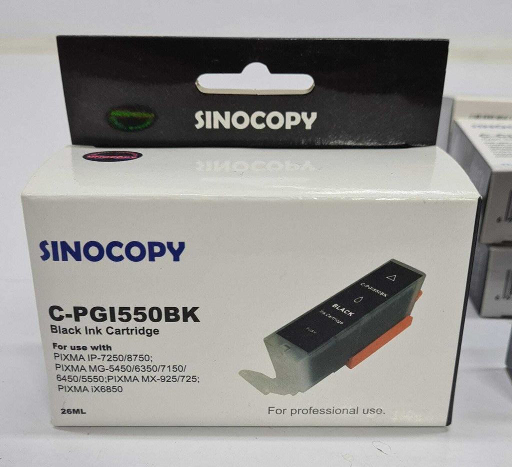 Sinocopy Ink Cartridge for Canon Printer 5x Cyan 5x Magenta 4x Yellow 2x Black