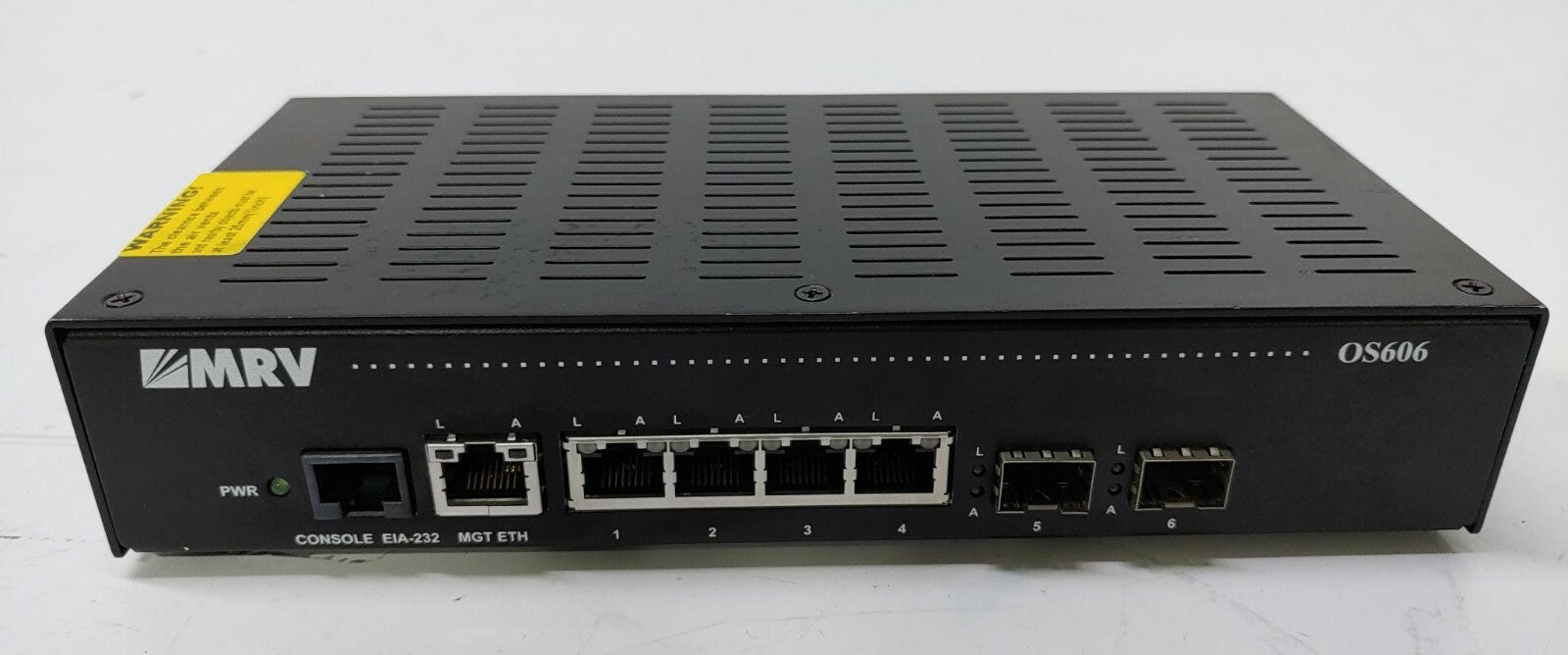 MRV ENTRY - LEVEL NID - 4X RJ45 10/100BASET AND 2 X 100FX SFP OS606