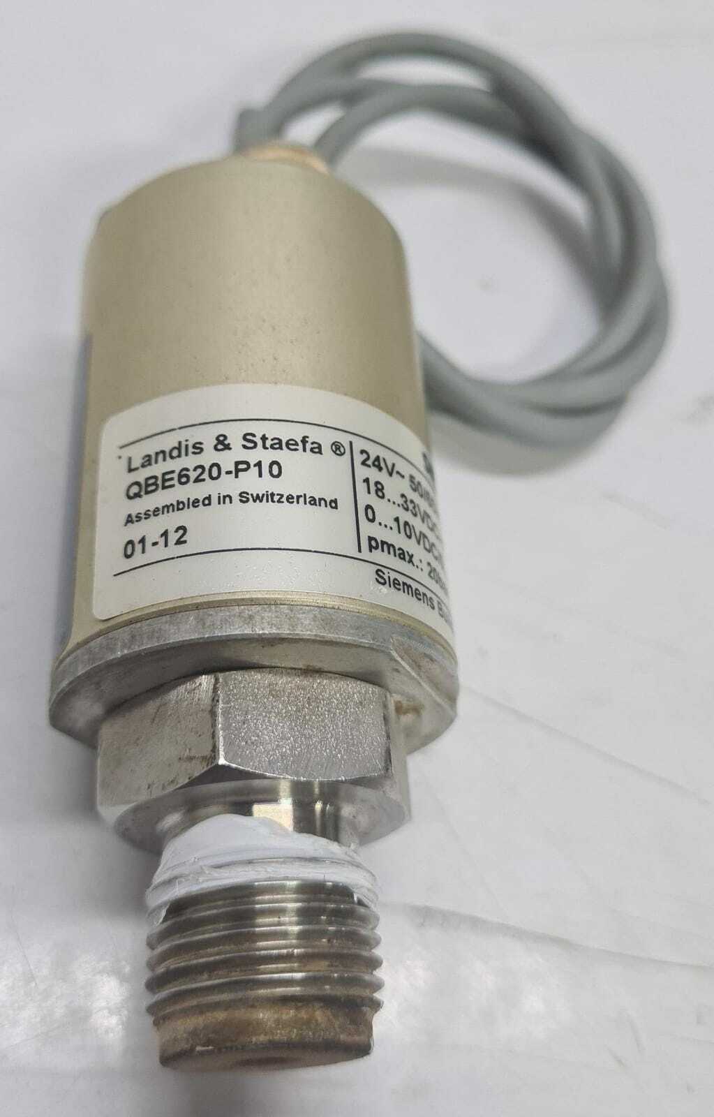 Siemens Landis & Staefa QBE620-P10 pressure sensor