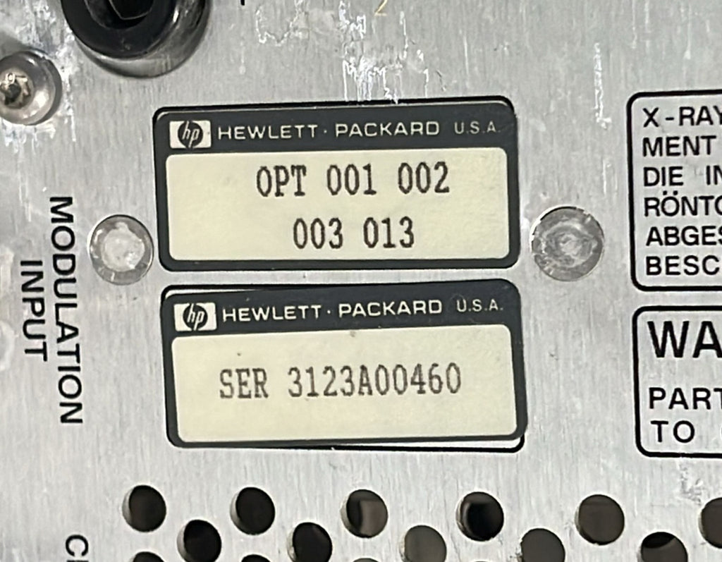 HP 8920A RF Communications Test Set 0.4–1000MHz