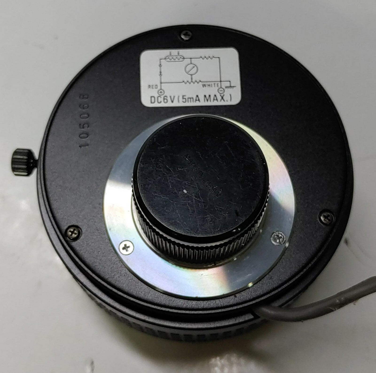 COSMICAR TV LENS EE 16mm 1:1.4DC6V (6mA MAX.) C1614E 16mmF1.4 CCTV CAMERA LENS