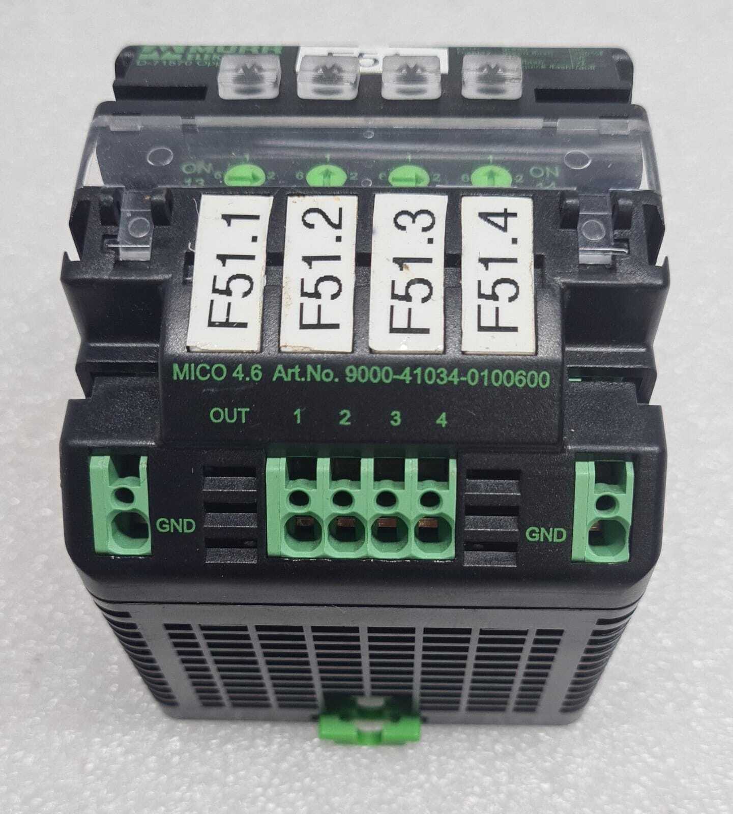 MURR Elektronik MICO 4.6 9000-41034-0100600 Auxiliary Circuit Switch