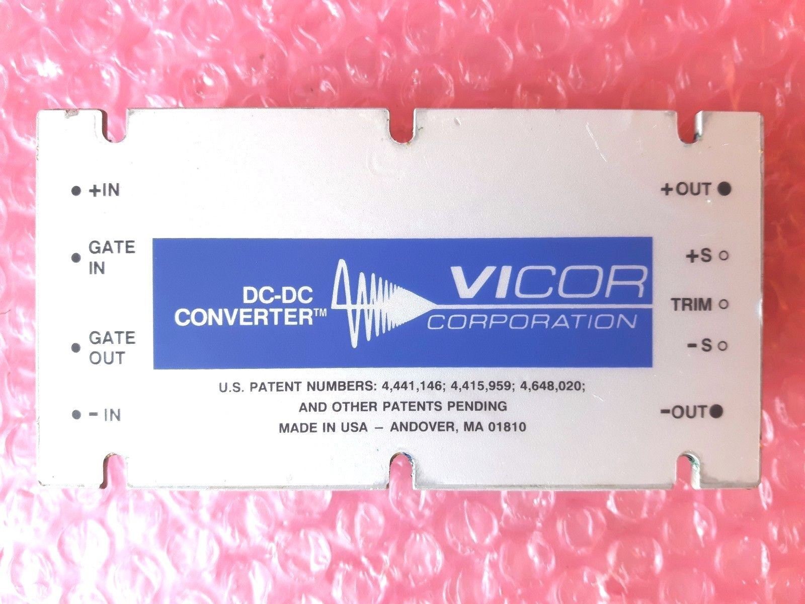 Vicor Dc Dc Converter Vi 252 Iw Input 150 Vdc 135 W Output 15 Vdc 100 W