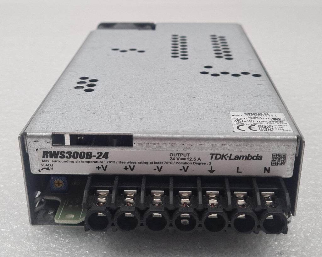TDK-LAMBDA RWS300B-24 Power Supply 100-240VAC 24V 12.5A