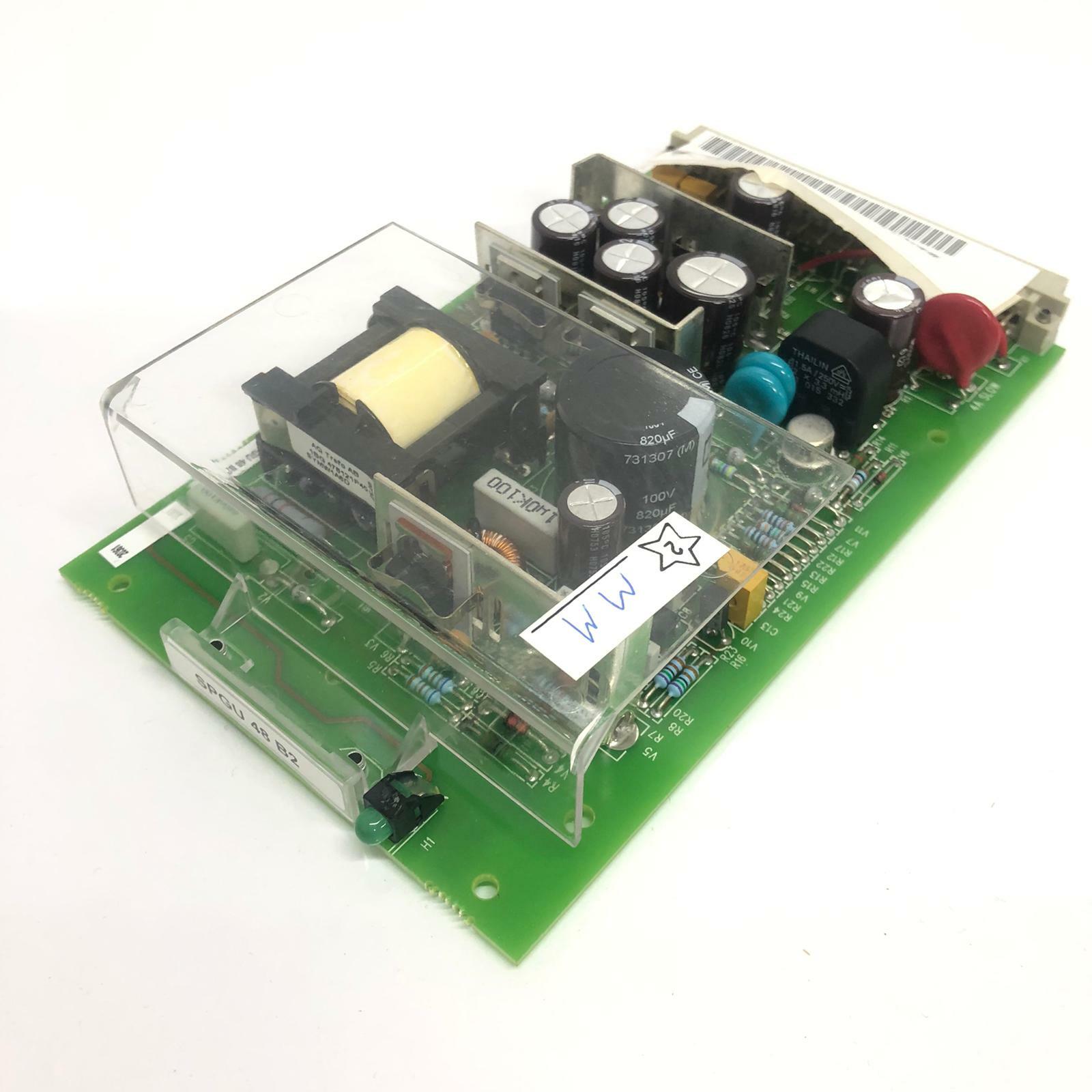 ABB Supply Unit SPGU 48 B2 PS63266 Transmit Relay Network Control Module Board