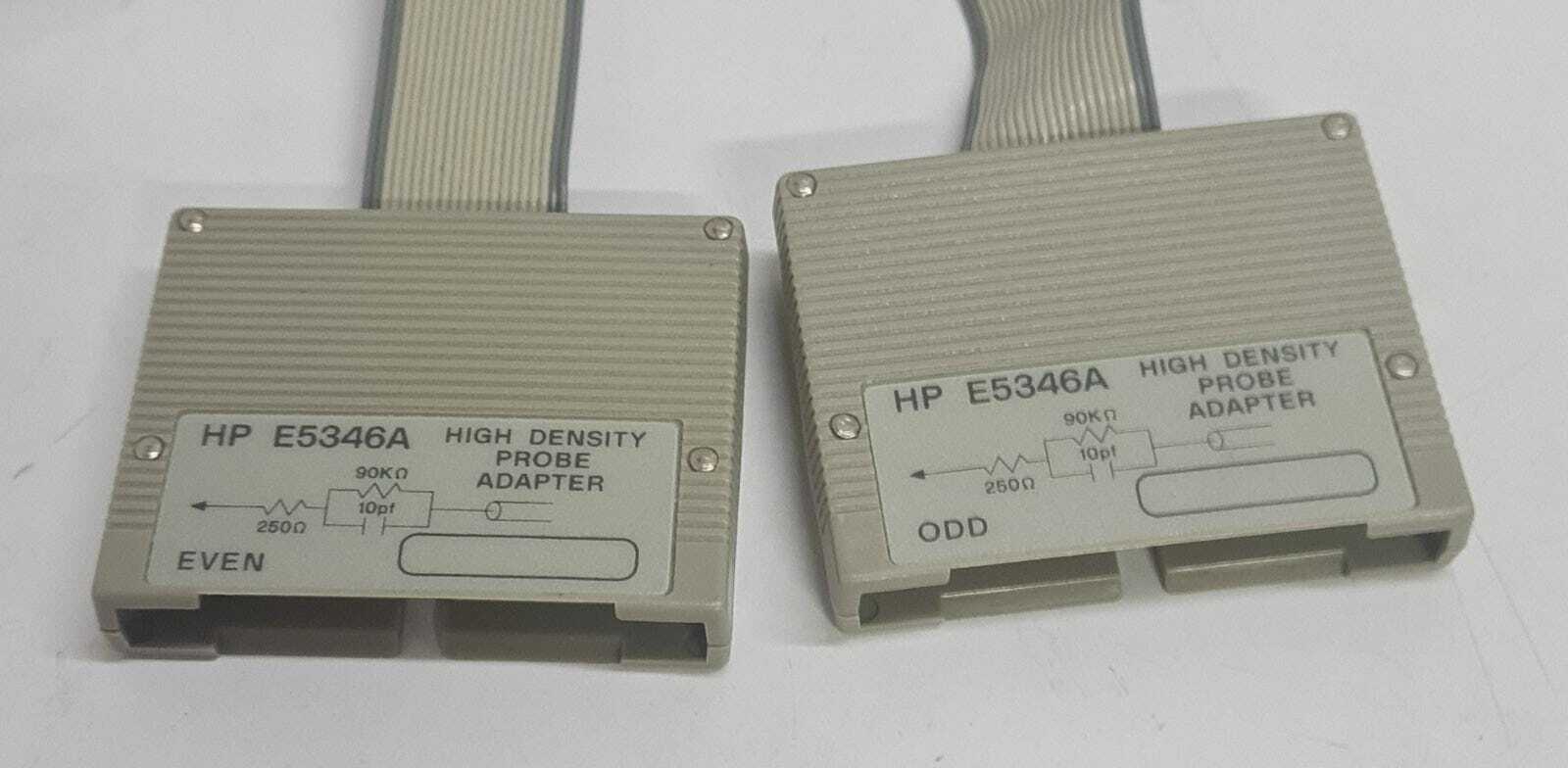 HP / Agilent E5346A High Density Probe Adapter W/ Cables POD 1/ 2 & 3/ 4 - KIT
