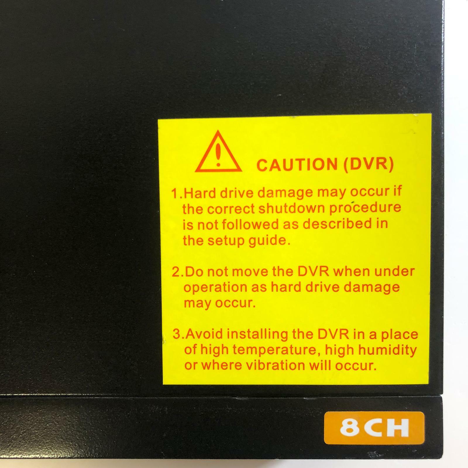 DYNACOLOR L88 II  8Ch DVR 1U VGA Digital Output PAL 902D4088LLA0P0D