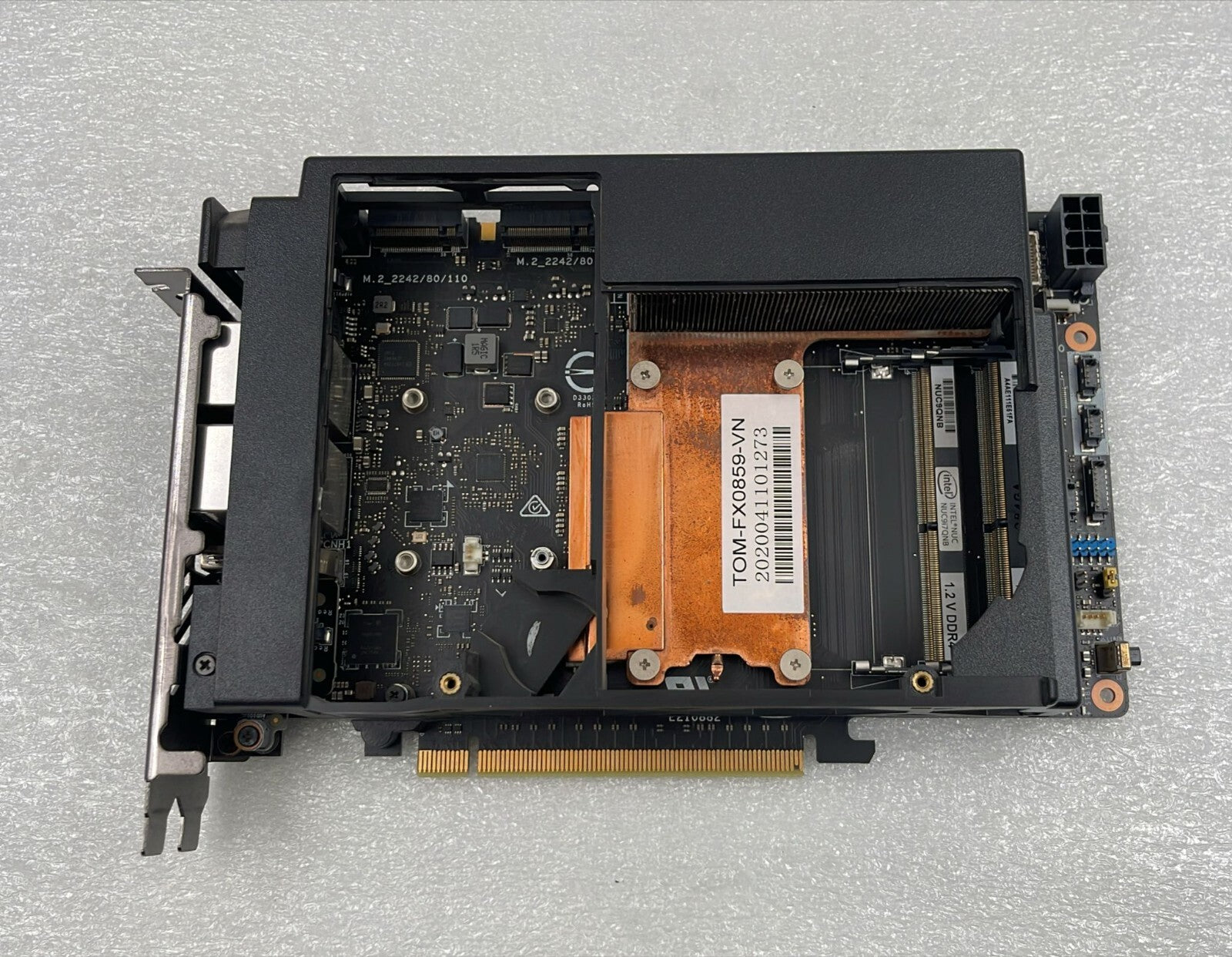 Intel NUC 9 Extreme Ghost Canyon TOM-FX0859-VN W/ Intel i7 Gen-9 **AS IS