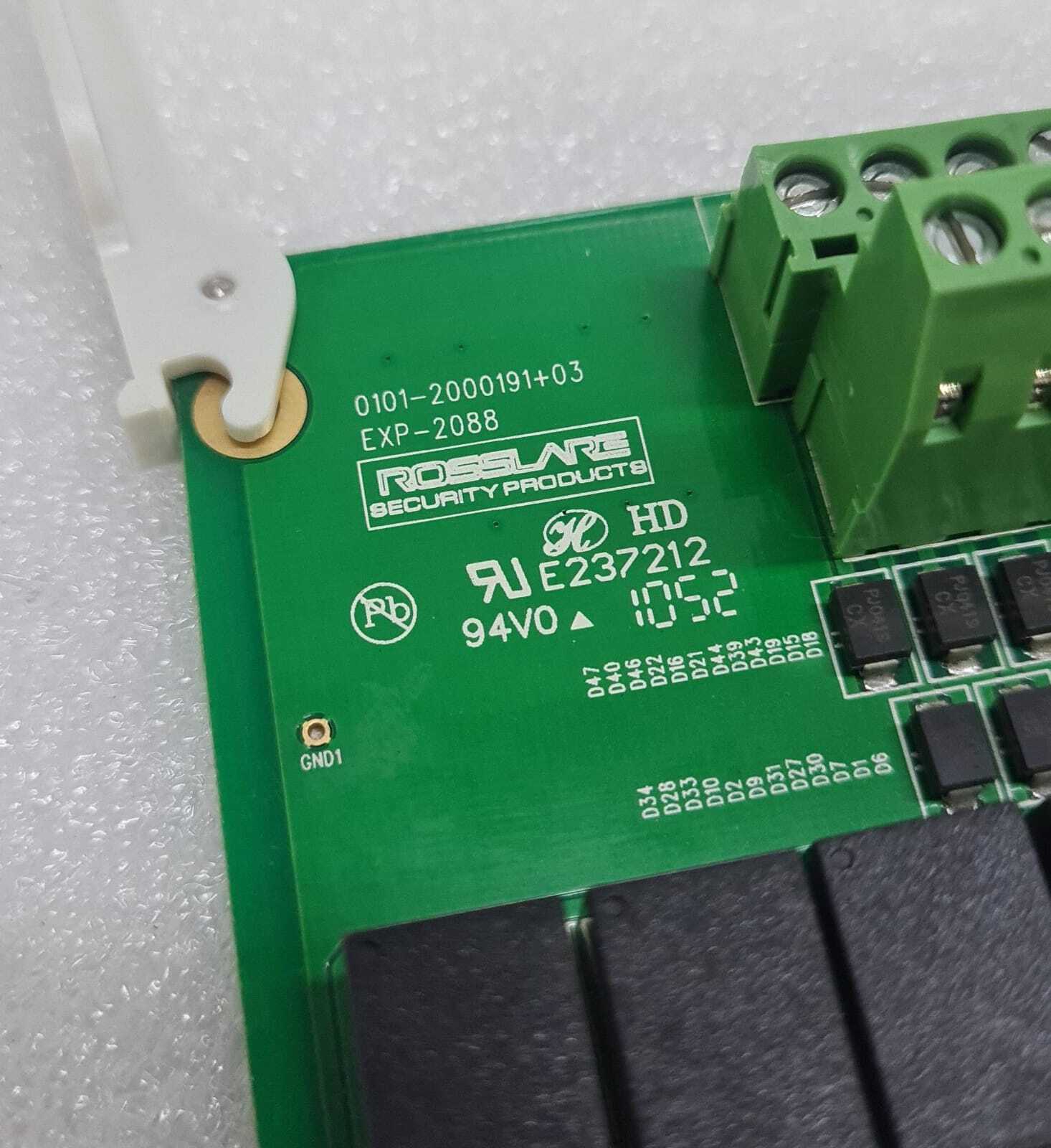 Rosslare Security EXP-2088 Expanse 8 Output Unit Control Board 0101-2000191+03