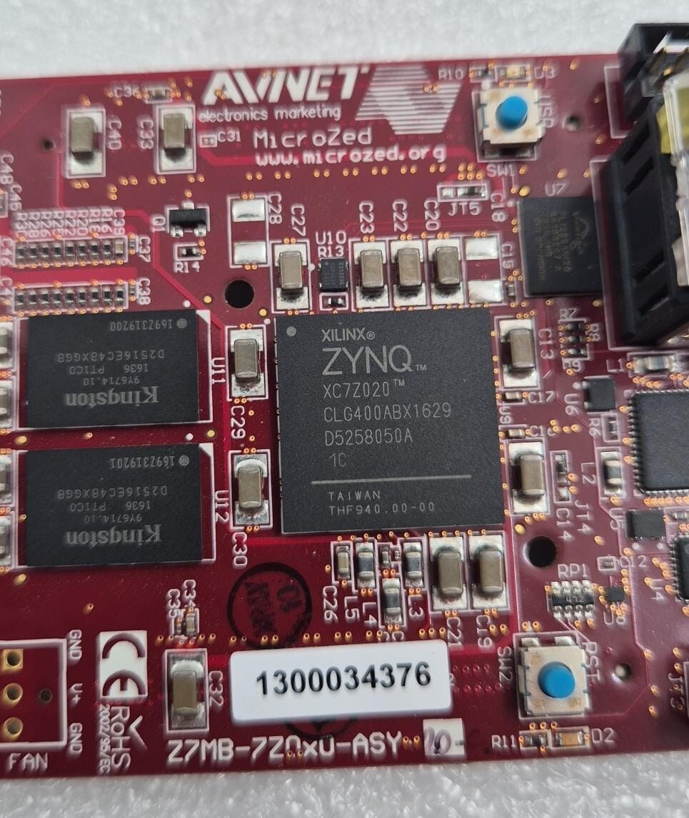 AVNET MicroZed Z7MB-7Z0X0-ASY Evaluation Board BD-Z7MB-7Z020-G W/ 8GB