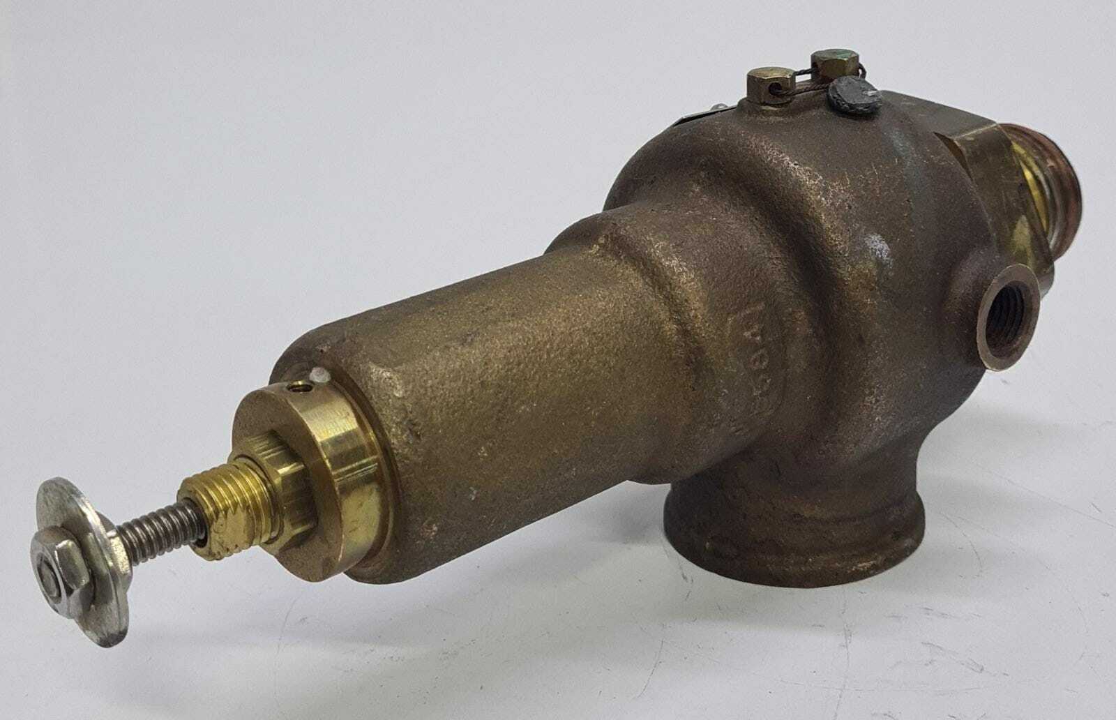 Apollo Steam Safety Valve 19MFEL40CETUQ 40 psi 2.8 BARG 407kg/hr SIZE 1