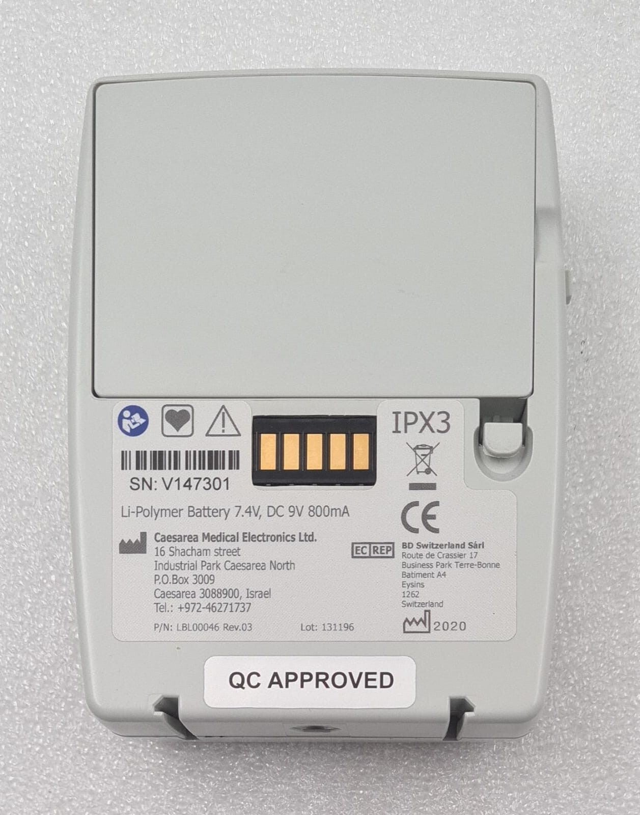 *NEW* CME Caesarea BD VET-PRO VIP 2000 100-187X Veterinary Infusion PUMP CHARGER