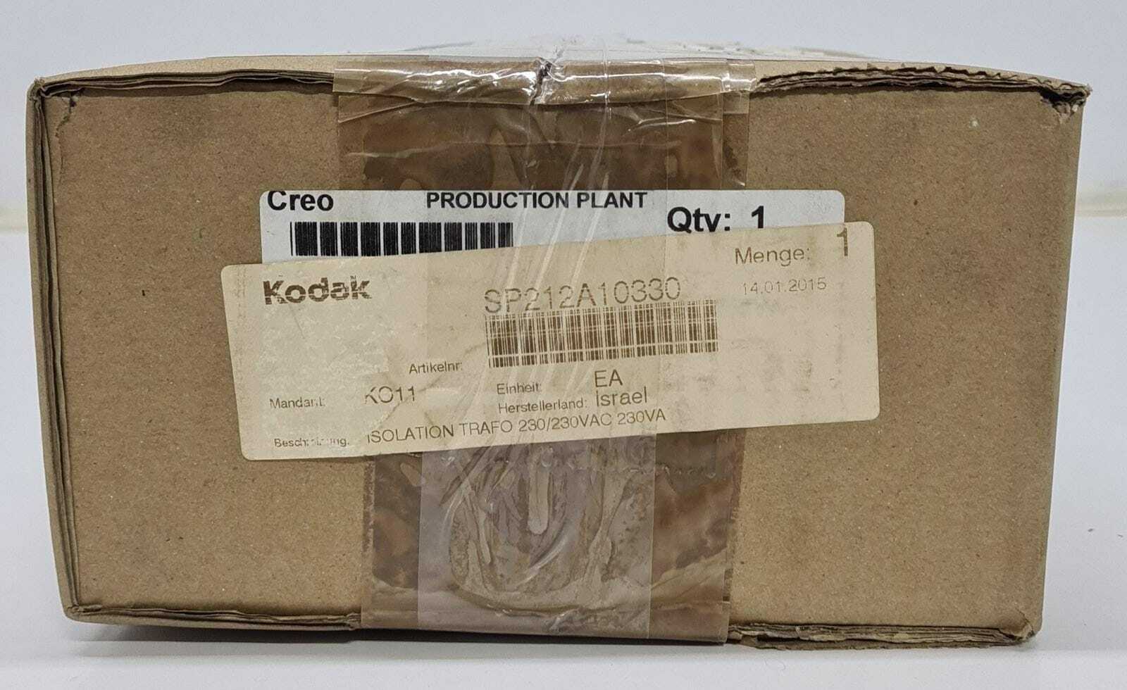 TRAFOLUX TANSFORMER 212A10330 for Kodak Creo Magnus Lotem Isolation Trafo 230V