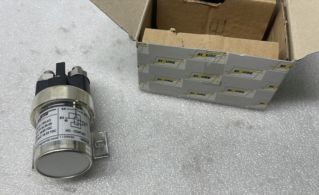 NEW - Diamond DA40 KISSLING RELAY / RELAIS 26.58.09 200A 24/28 VDC