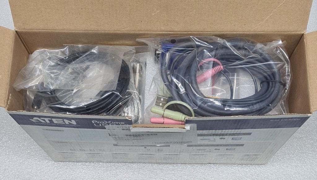 ATEN ProXime USB KVM Extender CE800B-L VGA/Audio Dual Console operation Half-Kit