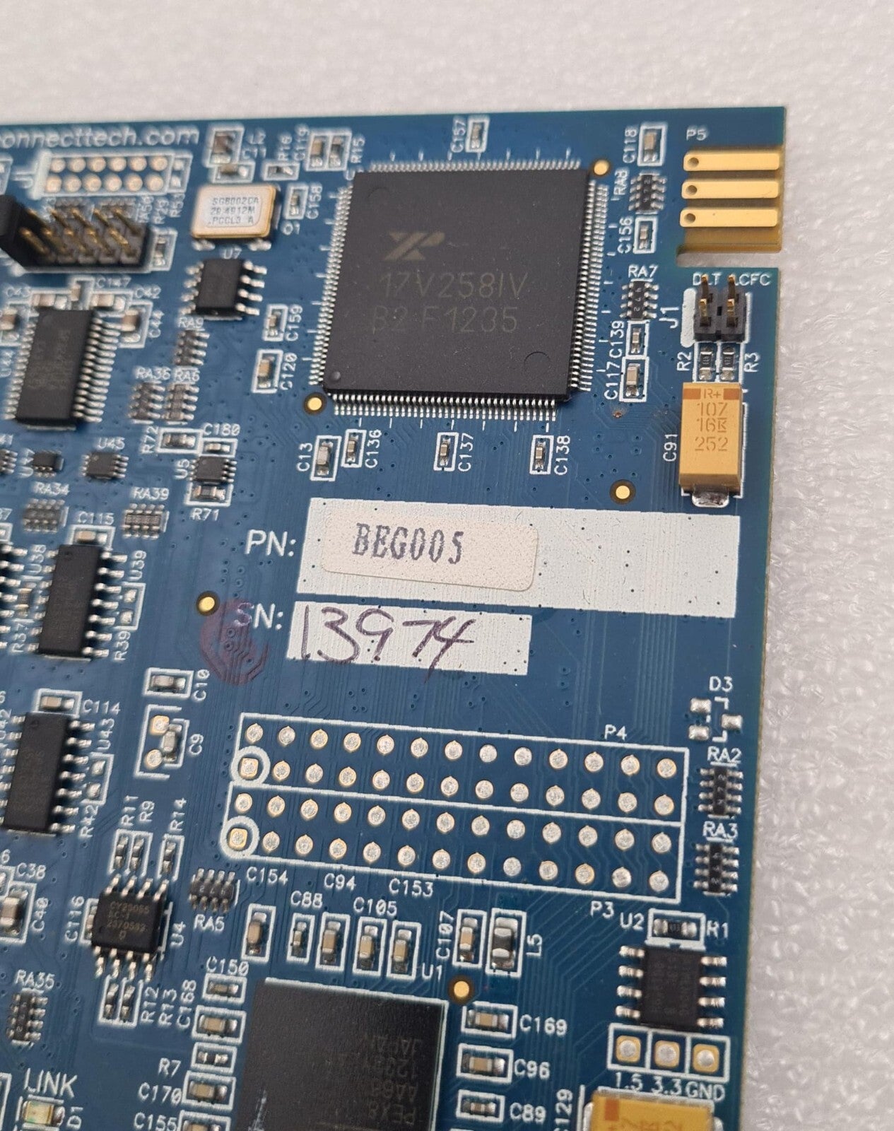Connect Tech BlueStorm Express 65905G Rev D BEG005 PCI-e Serial Card Ports 1-8