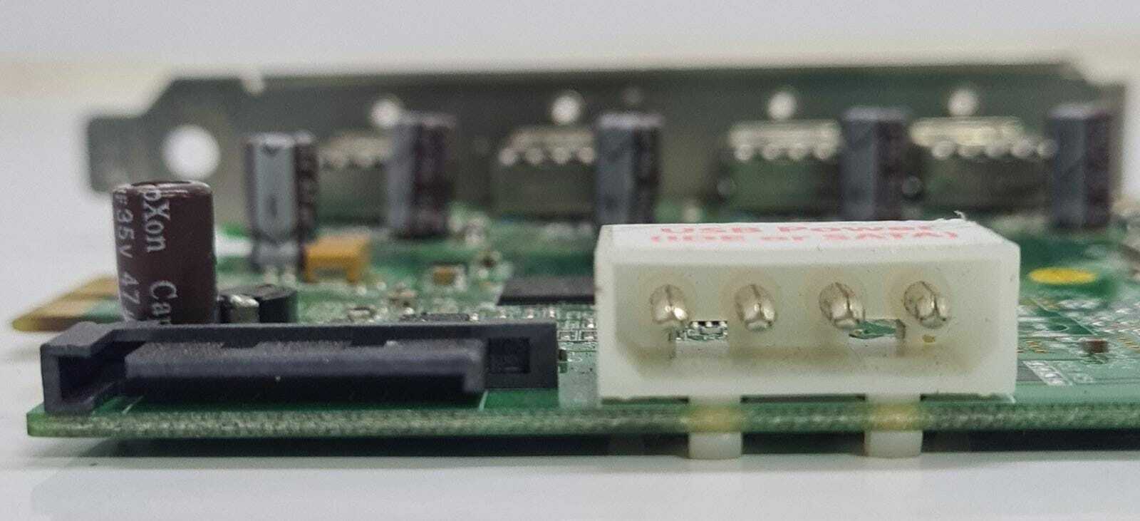 DELOCK U3-PCIE1XG211- 13 Rev: 1.1 PCB-00467-01 4-Port USB to PCIE Card