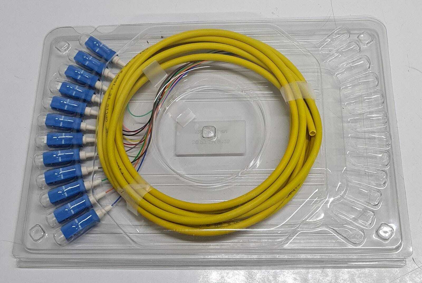 Fiber Optic Cable SC PT SM 9/125 12CORE L-4M