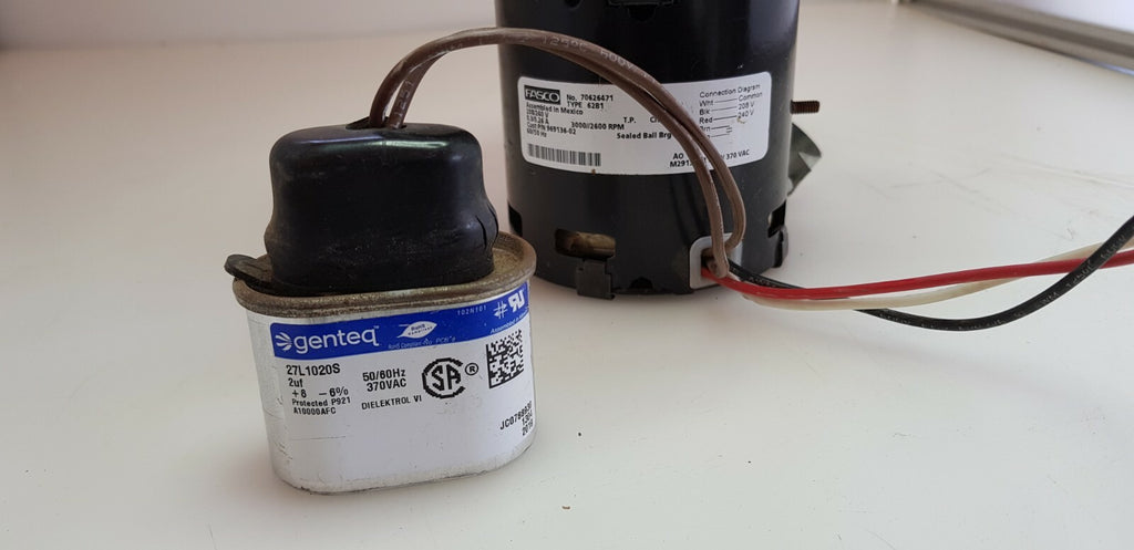 Fasco 62B1 Sealed Ball Brg Blower 208/240vac Motor 70626471