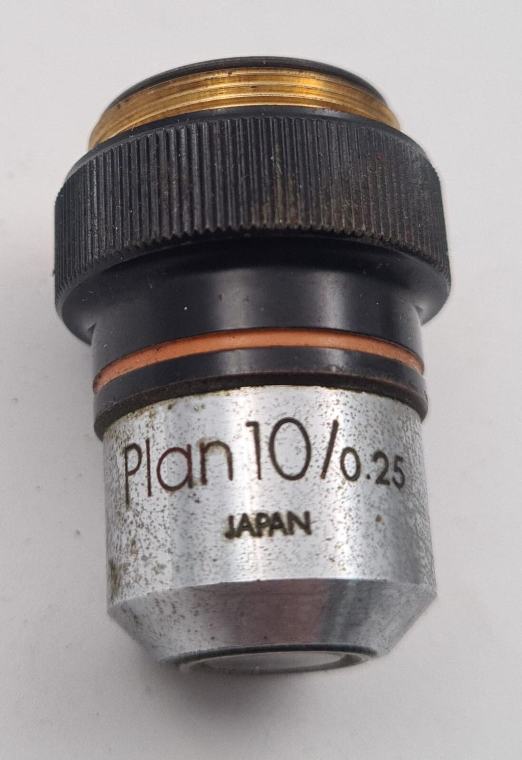 4 PCS- OLYMPUS HI PLAN 100/1.25 & 10/0.25 & 4 0.10 & 40 0.65 0.17 Objective Lens