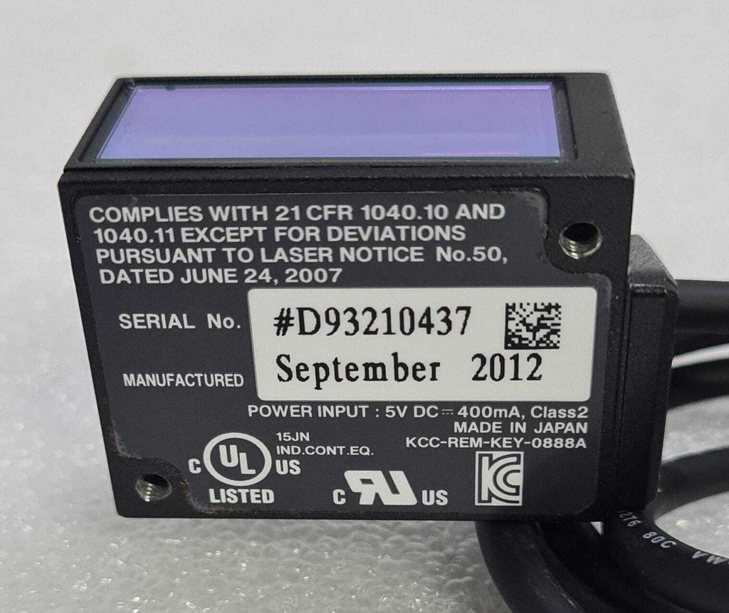 USED - Keyence BL-1301HAD Barcode Reader Sensor Triple 3Hi DIGITAL