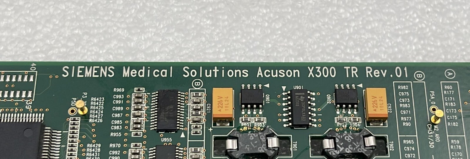 Siemens Acuson X300 Ultrasound X300 TR Board 10132560 Rev 01