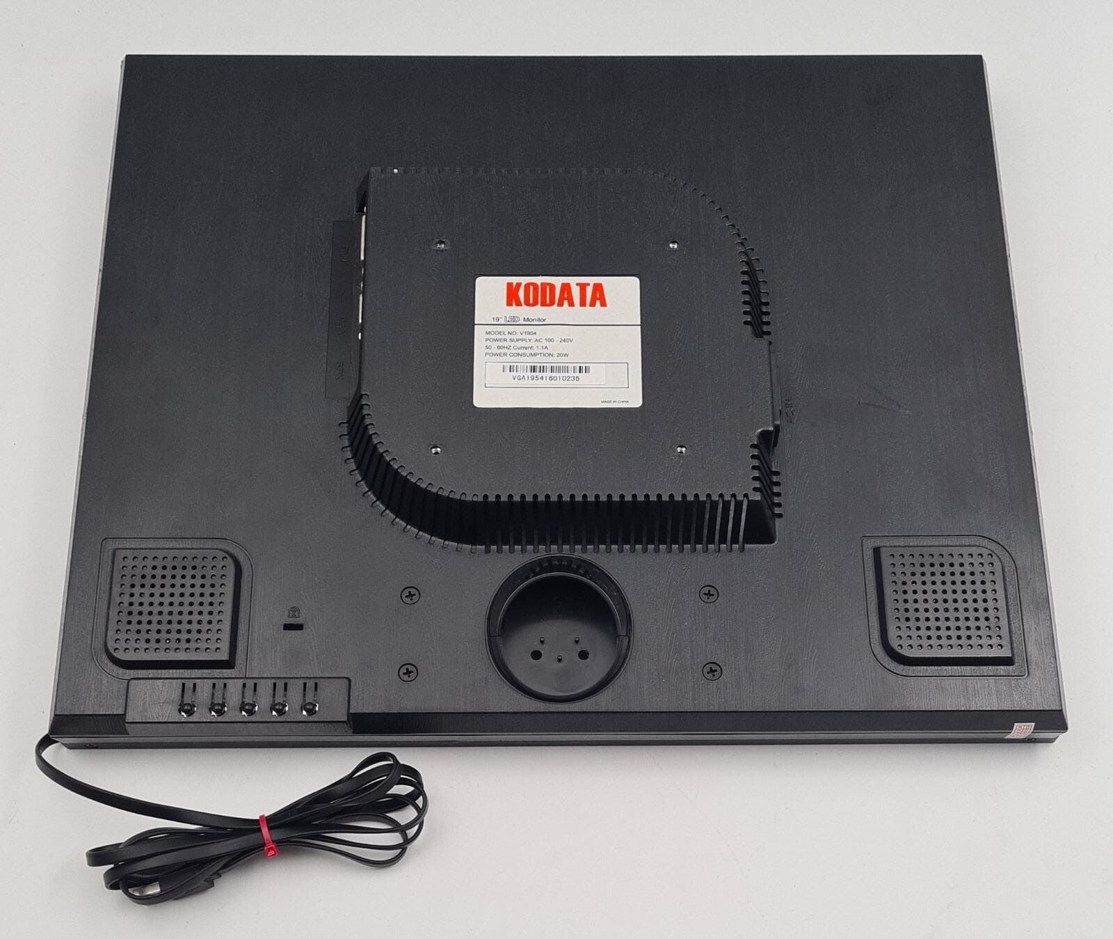 KODATA 19" LED Monitor V1904 Display Touch 50-60Hz