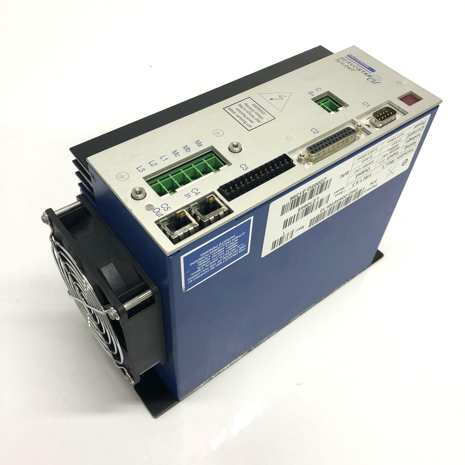 Kollmorgen Servotronix Servostar CD SynqNet LE10665 PRD-0065E00I-10 10A 3 Phase