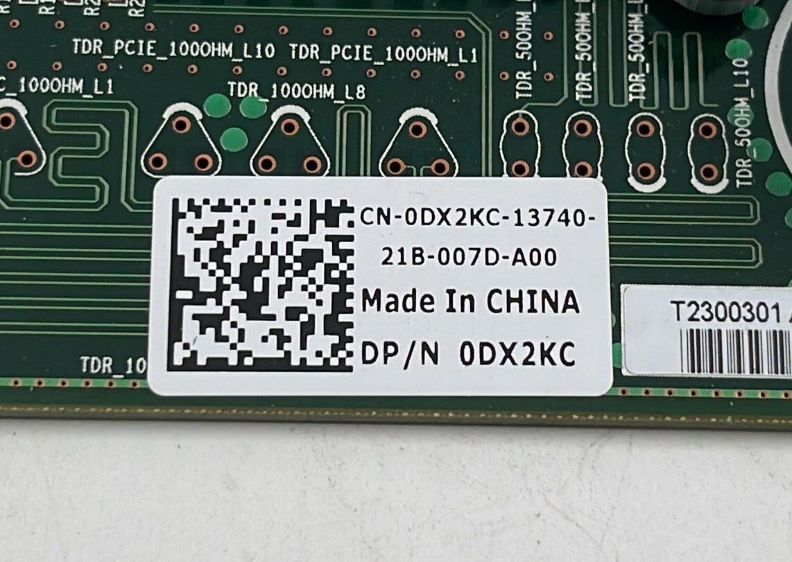 Dell 0DX2KC 4 Port Fiber Optic Card 6050A2300301