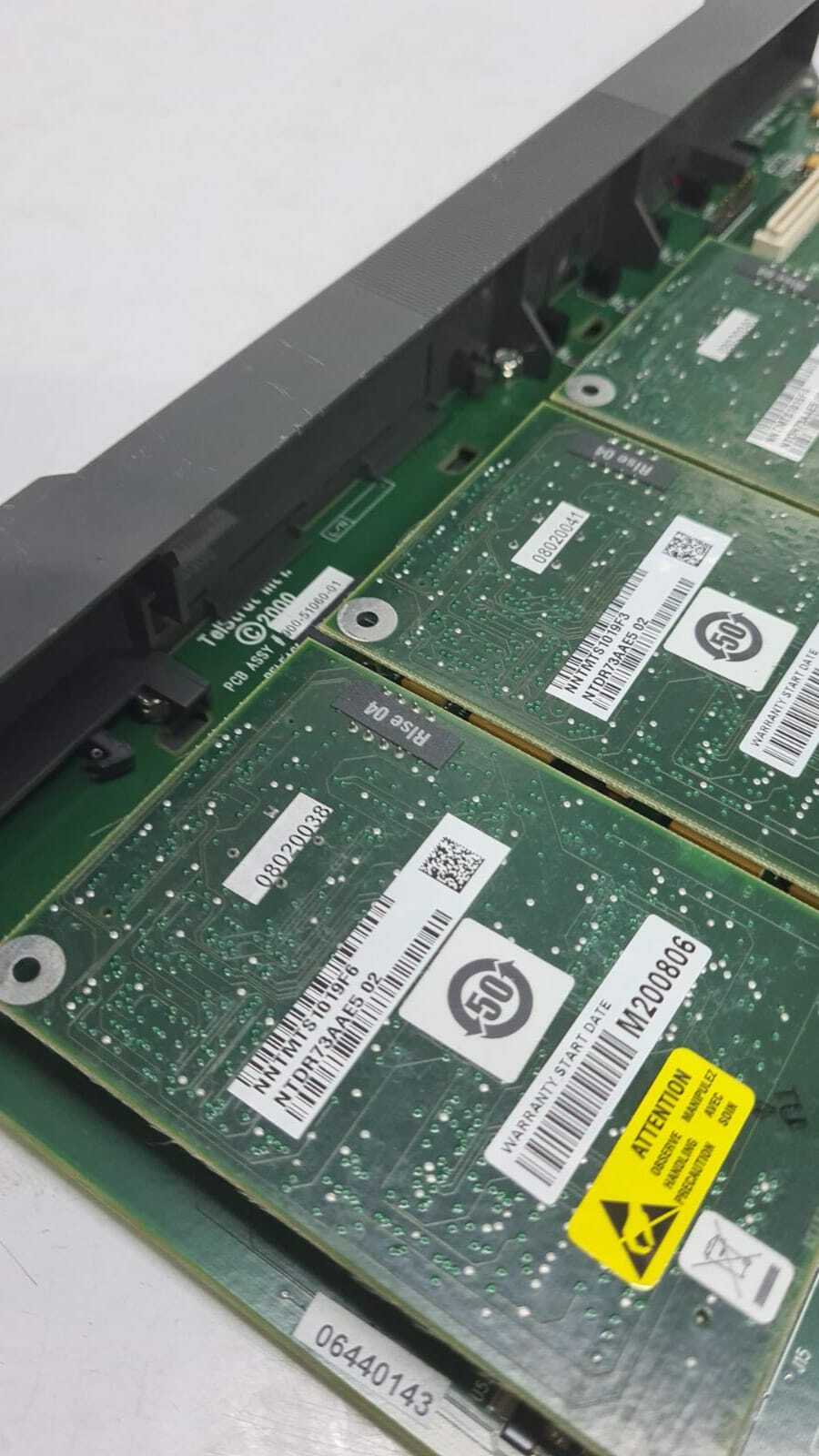 NORTEL 900-51060-01 MIG RLC Reach Line Card NTDR70BE + 3* NTDR73AAE5 + 900-01065