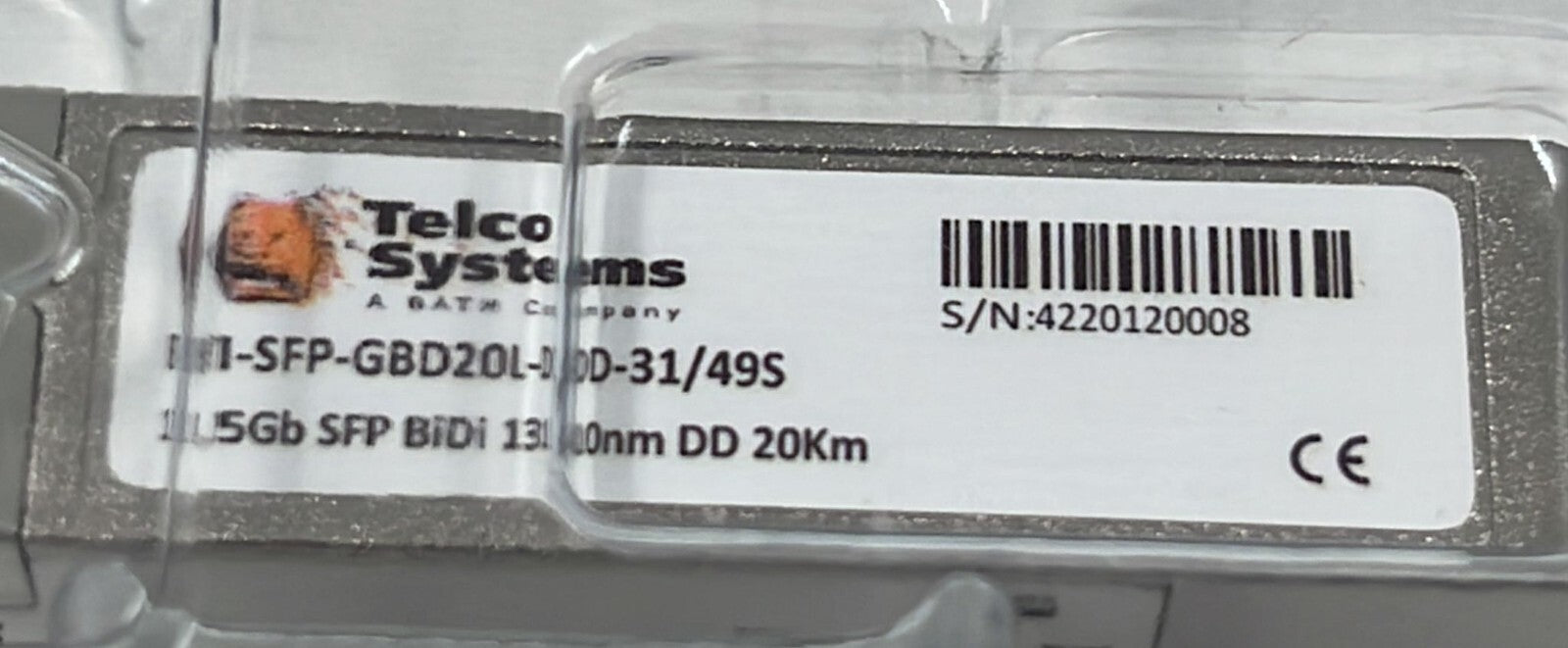 TELCO Systems BTI-SFP-GBD20L-DD-31/49S