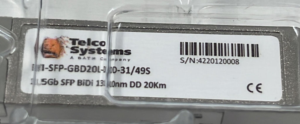 TELCO Systems BTI-SFP-GBD20L-DD-31/49S