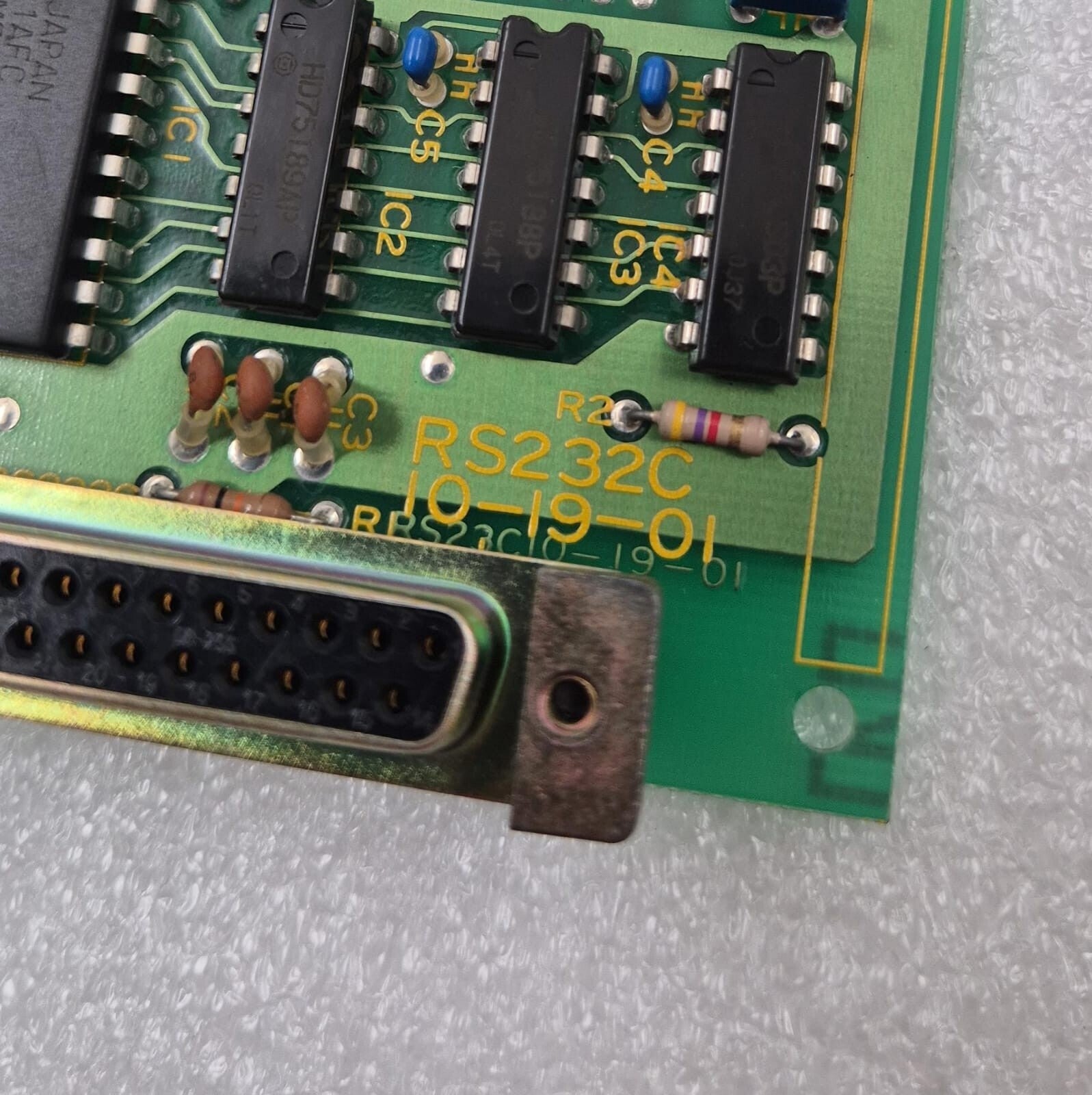 SEIKI BASIC-S 10-19-01 RS232C Circuit Board for INTELLIGENT MODULE