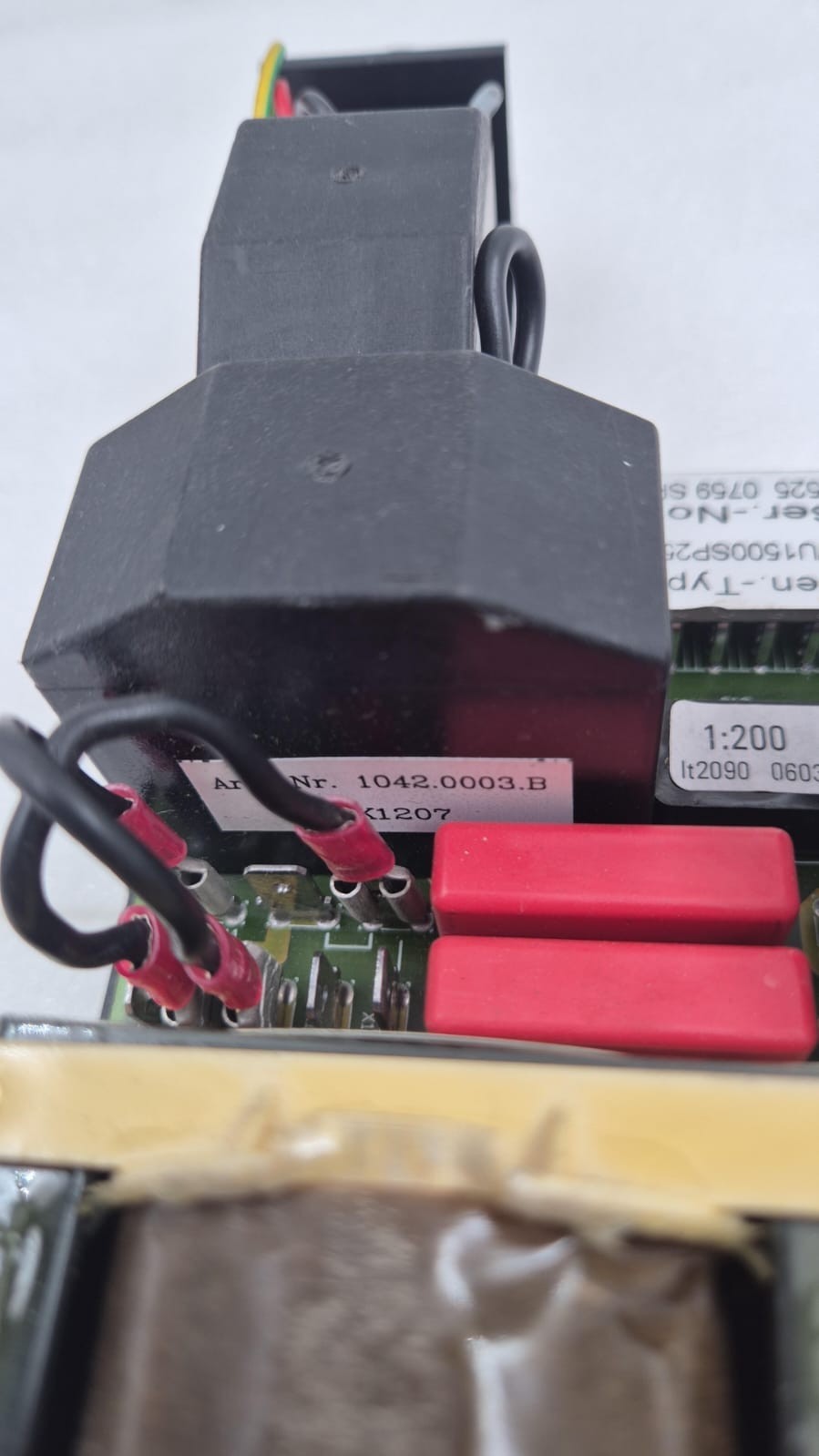 WEBER SONOPOWER WU 1500 SP 25 power module component view