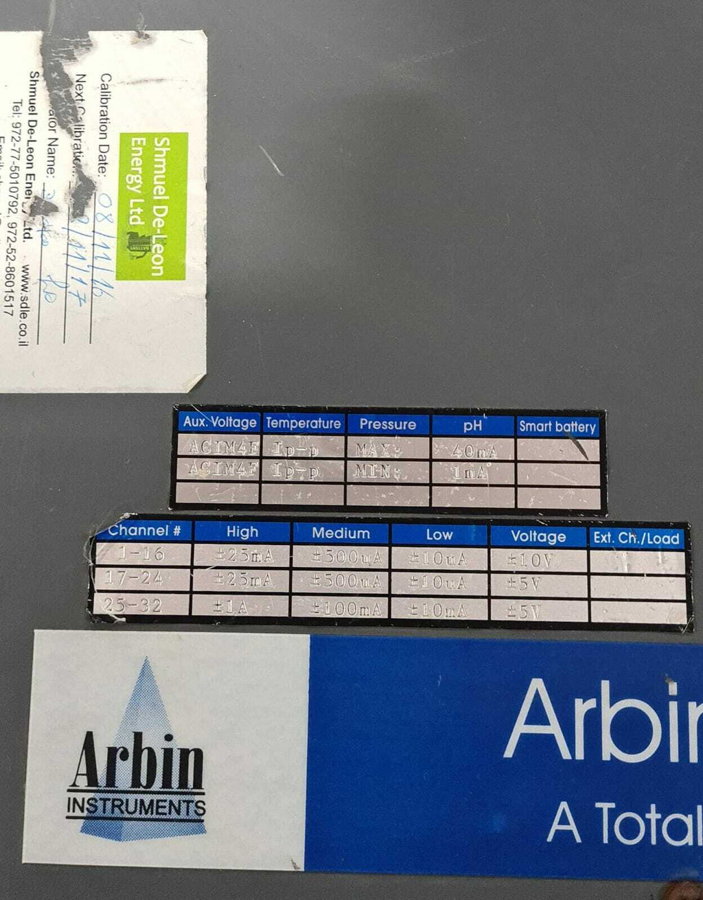ARBIN INSTRUMENTS BT-2000 220V 6A 50/60 HZ 1KVA - AS IS